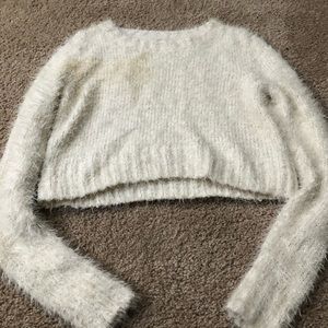 Cropped sweater